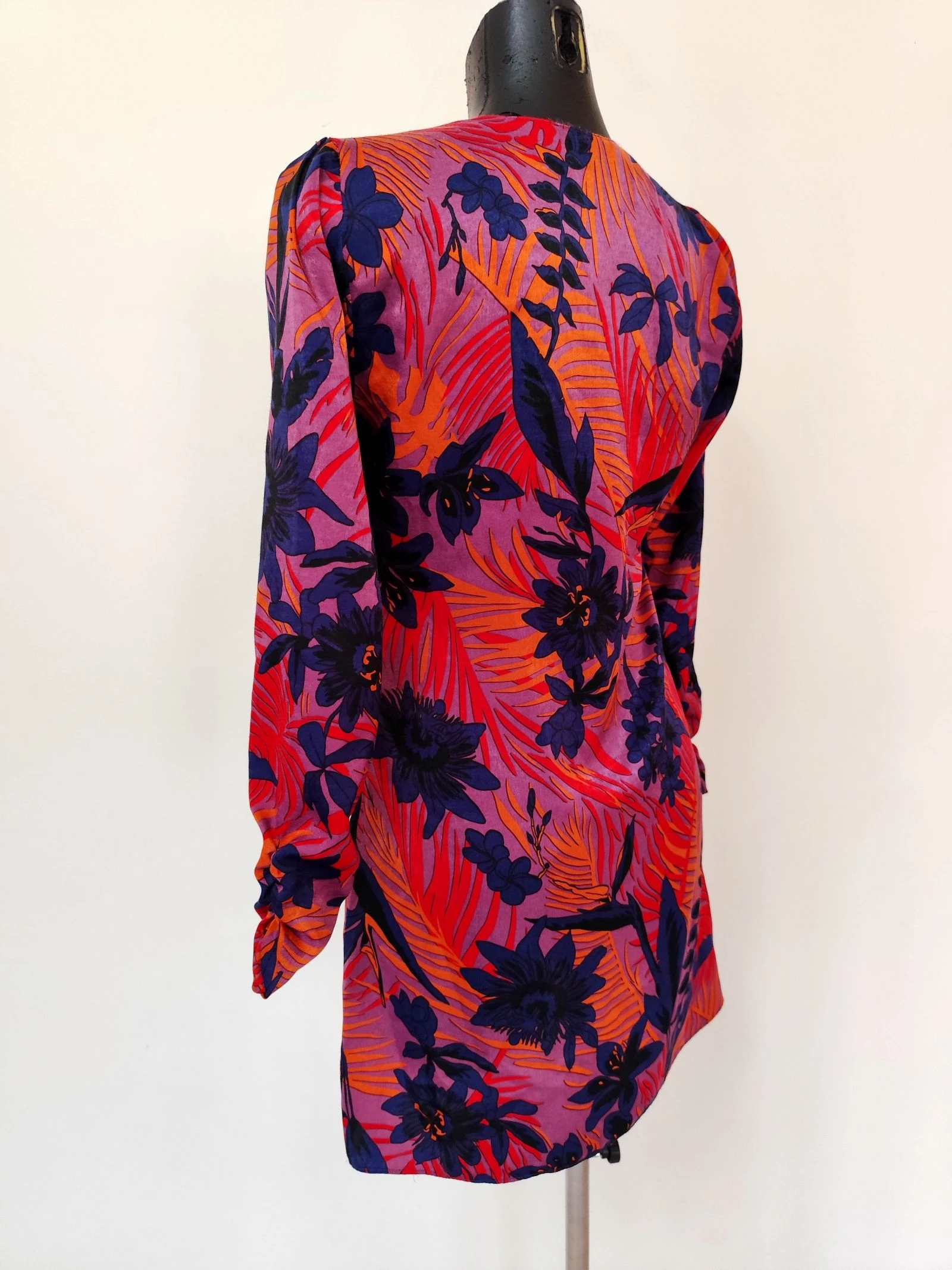 Korte Jurk met Bloemenpatroon - Zara (XS) – photo 4